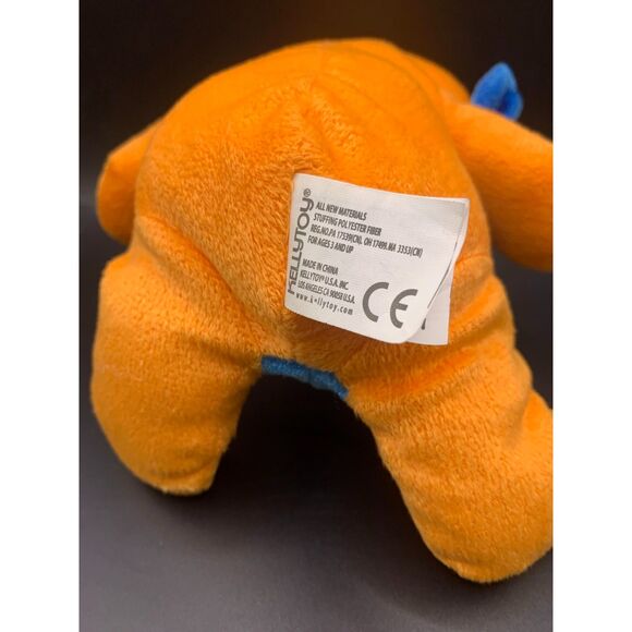 Animal Pals Orange and Blue Monkey 7-1/2'' Plush - Picture 3 of 3